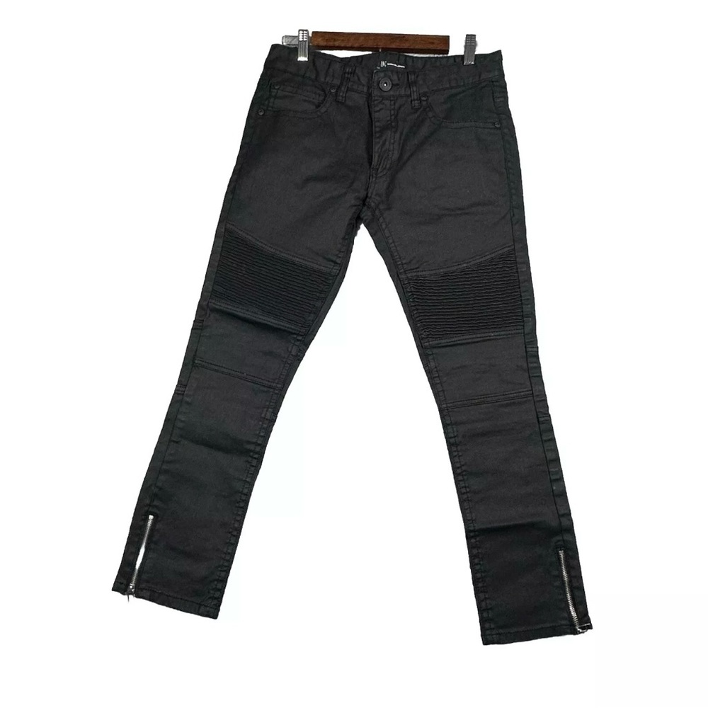 COPY - INC International Concepts Mens Jeans Stockholm Coated Moto Bikercore